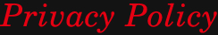 Priavcy Policy